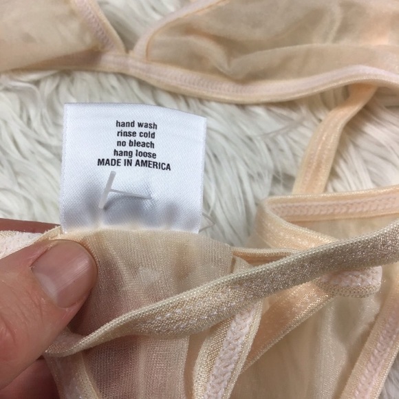 NWOT Berrydog Sheer Nude Bikini Set Small - Picture 6 of 7